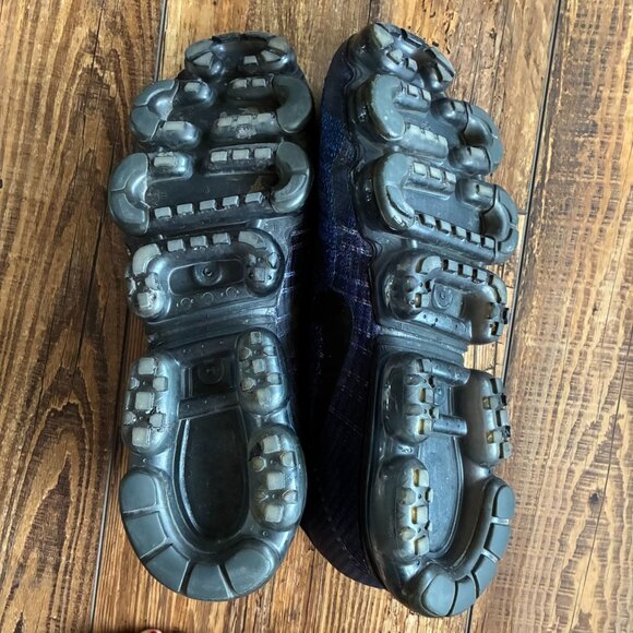 Nike Navy & Black Vapor Max Fly Knit Running Shoes - Size 11 - Picture 5 of 6